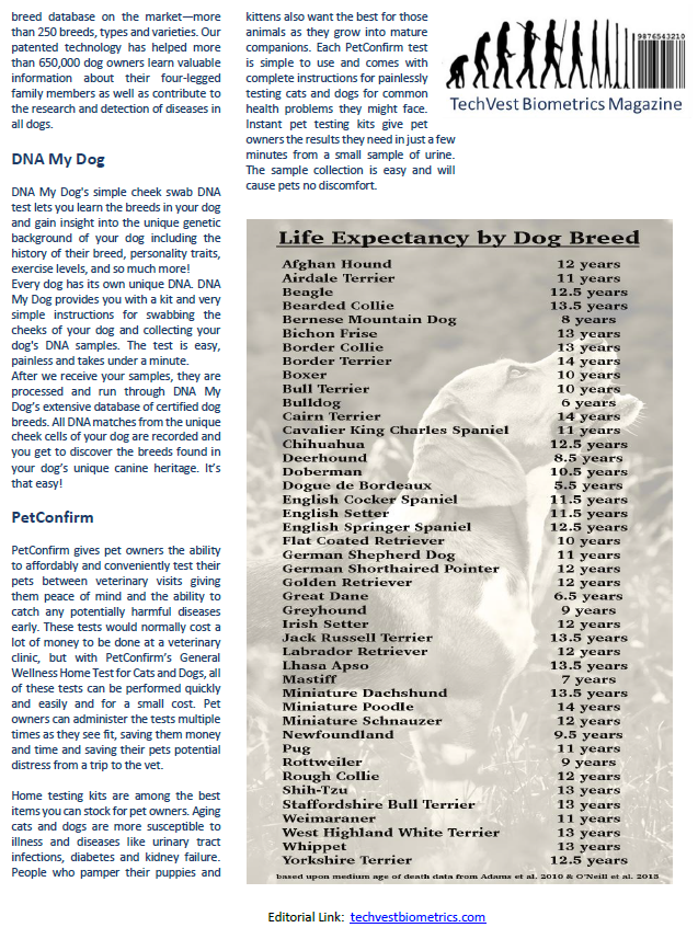 Biometrics DNA Tests page 21